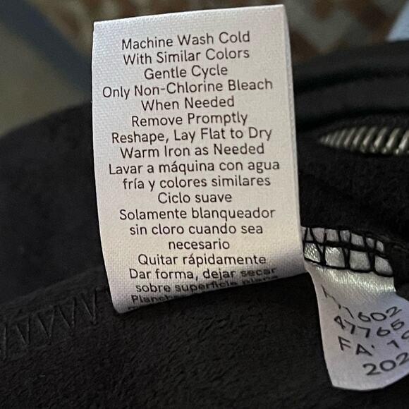 Venus Size 4‎ Black Faux Leather Romper-Grunge Exposed Zipper V-Neck Self Tie - Picture 8 of 9